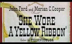 She Wore A Yellow Ribbon:  John Wayne, Mel Ferrer and Mala Powers - Radio Play - 1951
